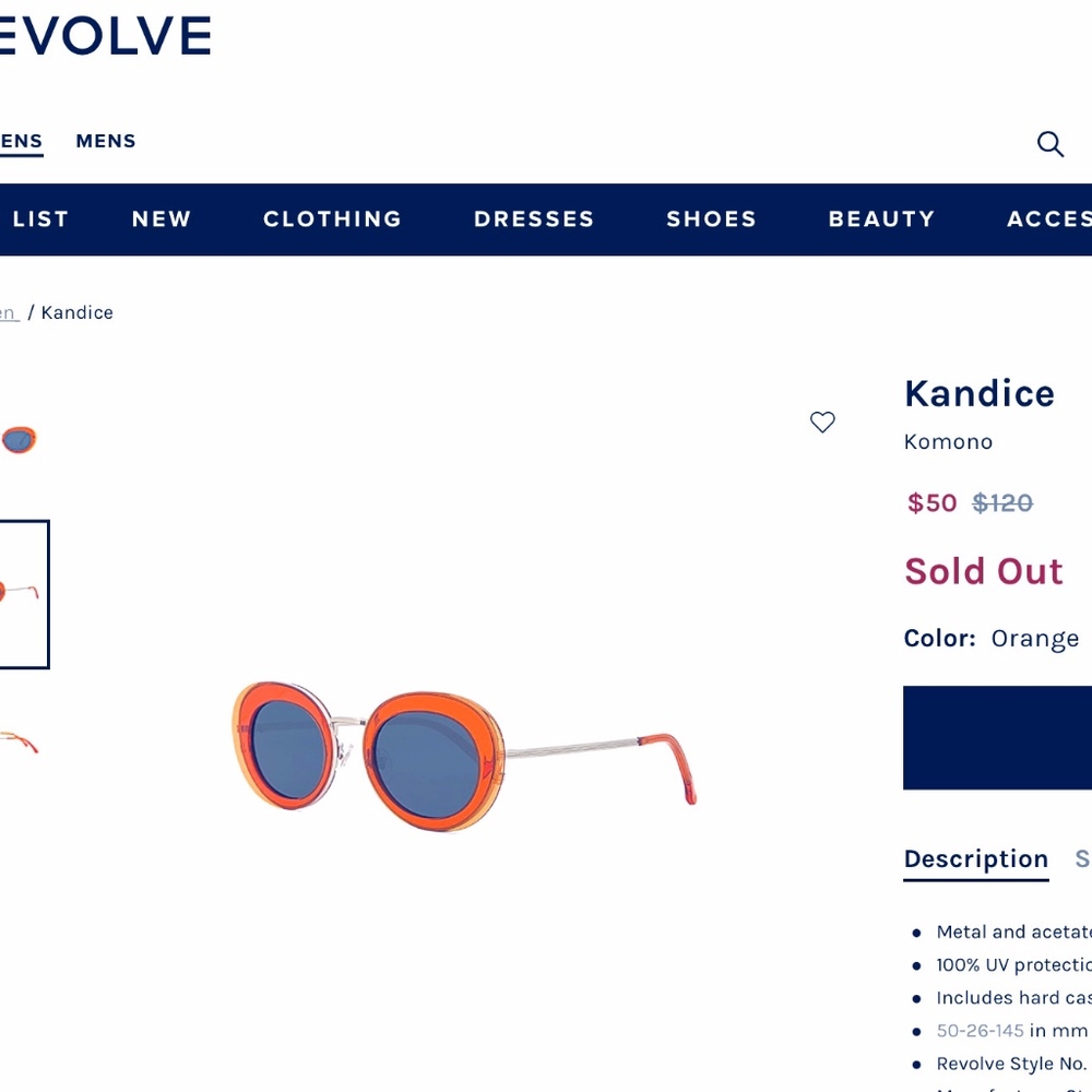 Komono Sunglasses from REVOLVE